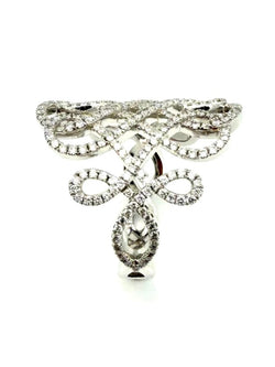 Bague MESSIKA "Promess" en or blanc et diamants - Castafiore