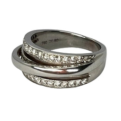 Bague MESSIKA Signée en or blanc et diamants - Castafiore