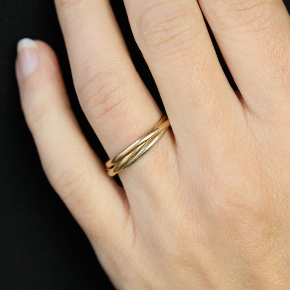 Bague moderne 3 ors - Castafiore