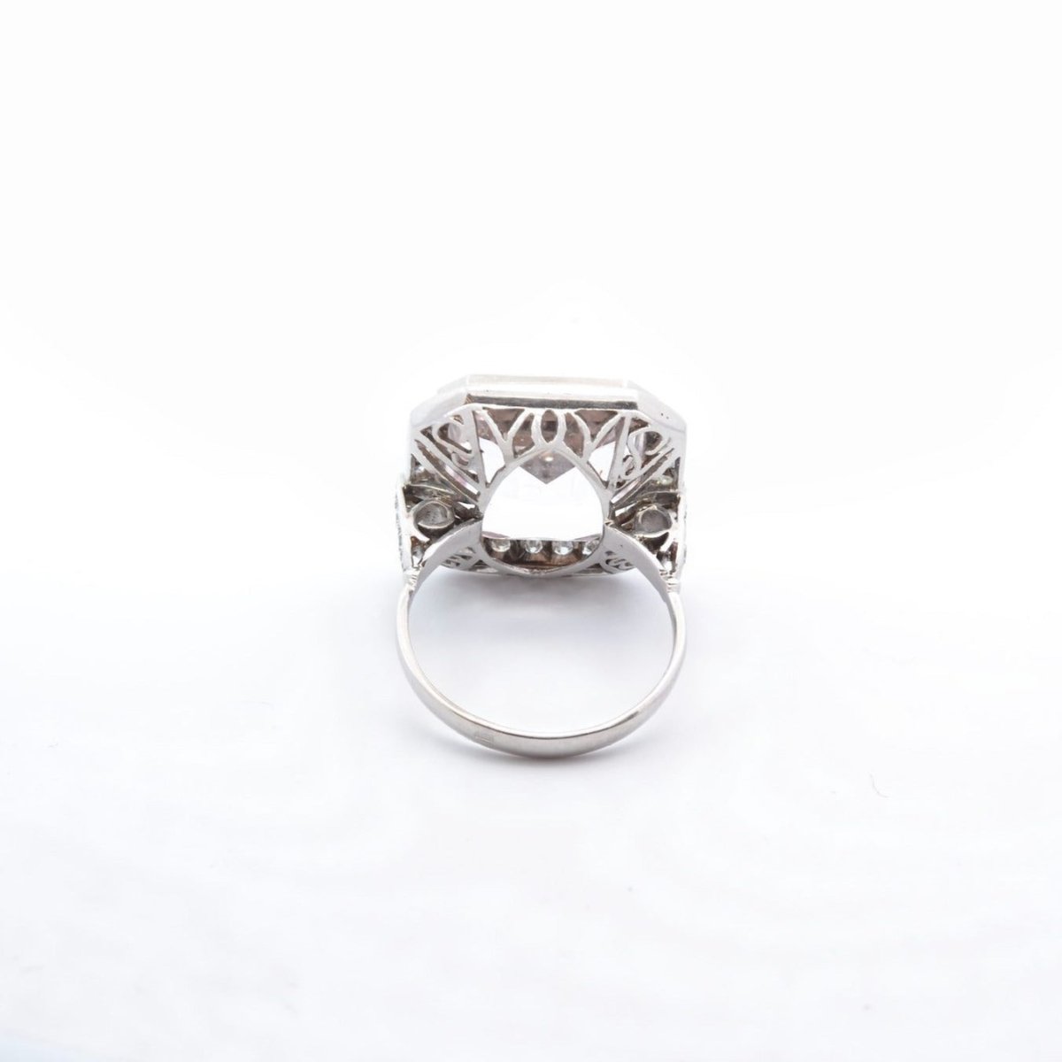 Bague morganite et diamants - Castafiore