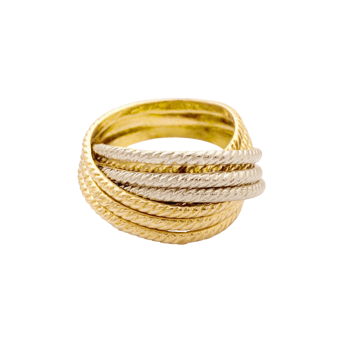 Bague multi - jonc trois ors - Castafiore