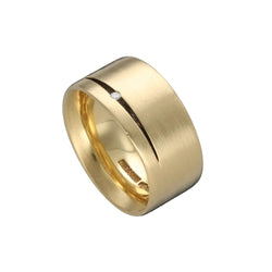 Bague Niessing Fontana – Or Jaune 18k – Diamant 0,02 ct – Taille 51