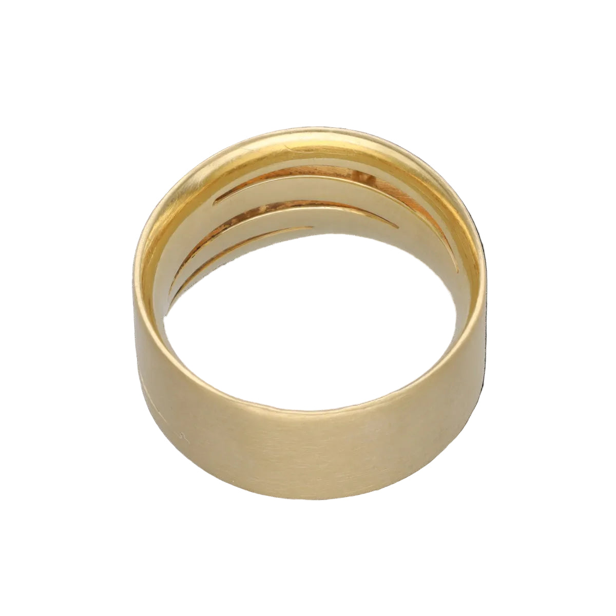 Bague Niessing Fontana – Or Jaune 18k – 3 Diamants env. 0,05 ct H-VS – Taille 54,5