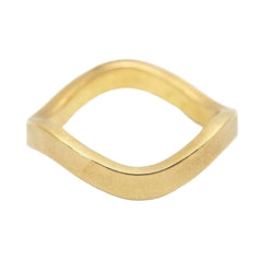 Bague NIESSING "WAVES" en or jaune - Castafiore