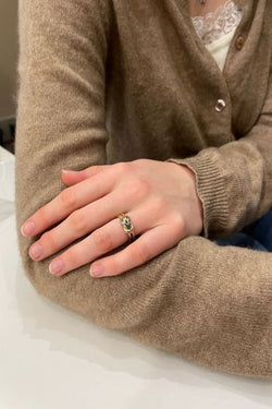 BAGUE NŒUD D'HÉRACLÈS - Castafiore