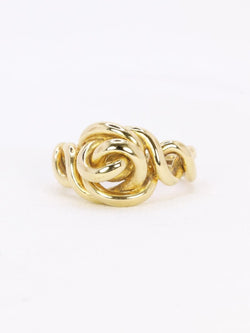 Bague noeud vintage or jaune - Castafiore