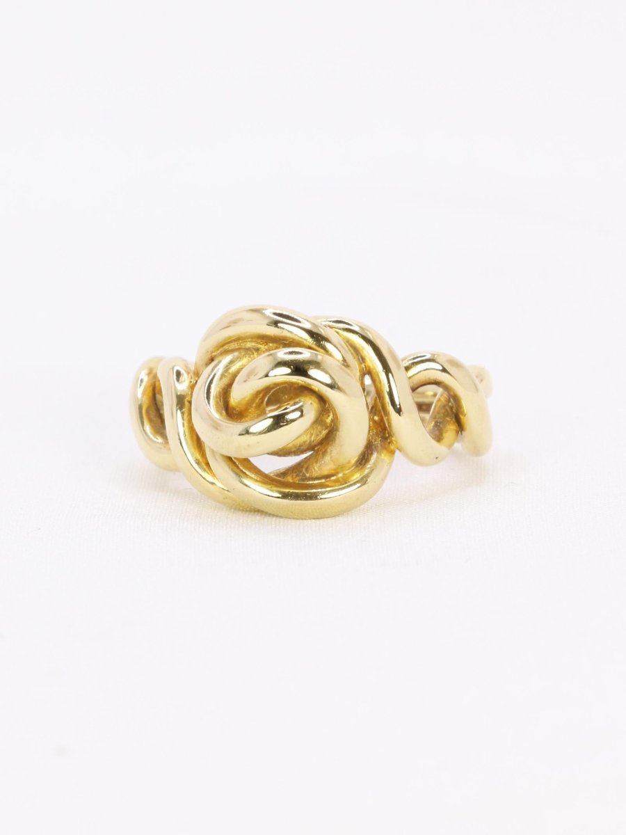 Bague noeud vintage or jaune - Castafiore