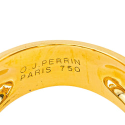 Bague O.J. PERRIN "Cœur Légende" en or jaune - Castafiore