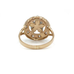 Bague - Or bi - colore & Diamants - Castafiore