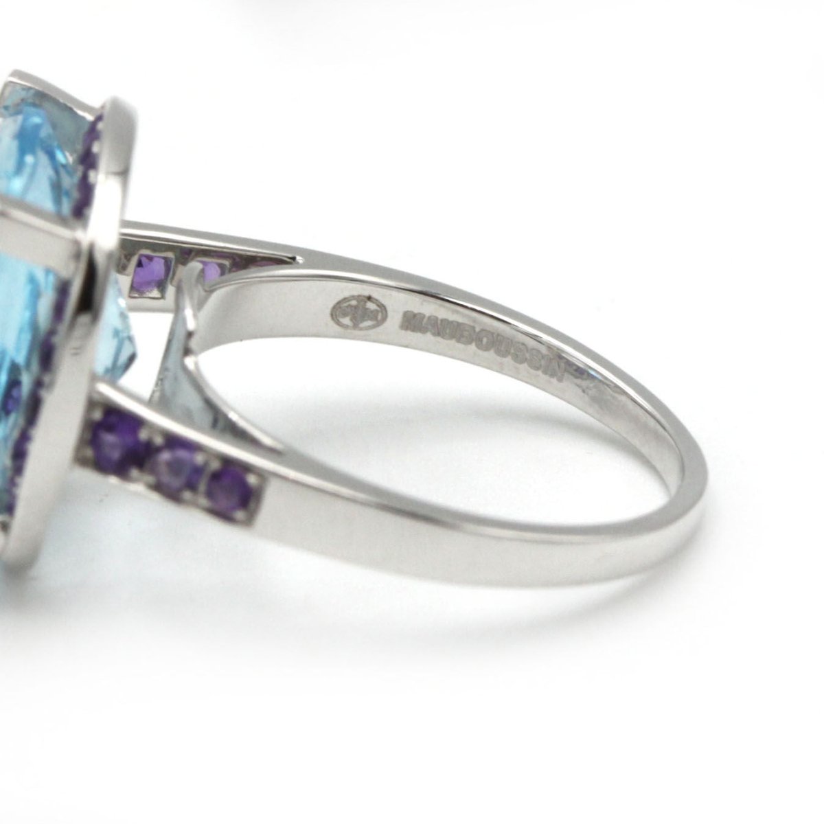 Bague Or Blanc Couleur d'Amour - MAUBOUSSIN - Castafiore