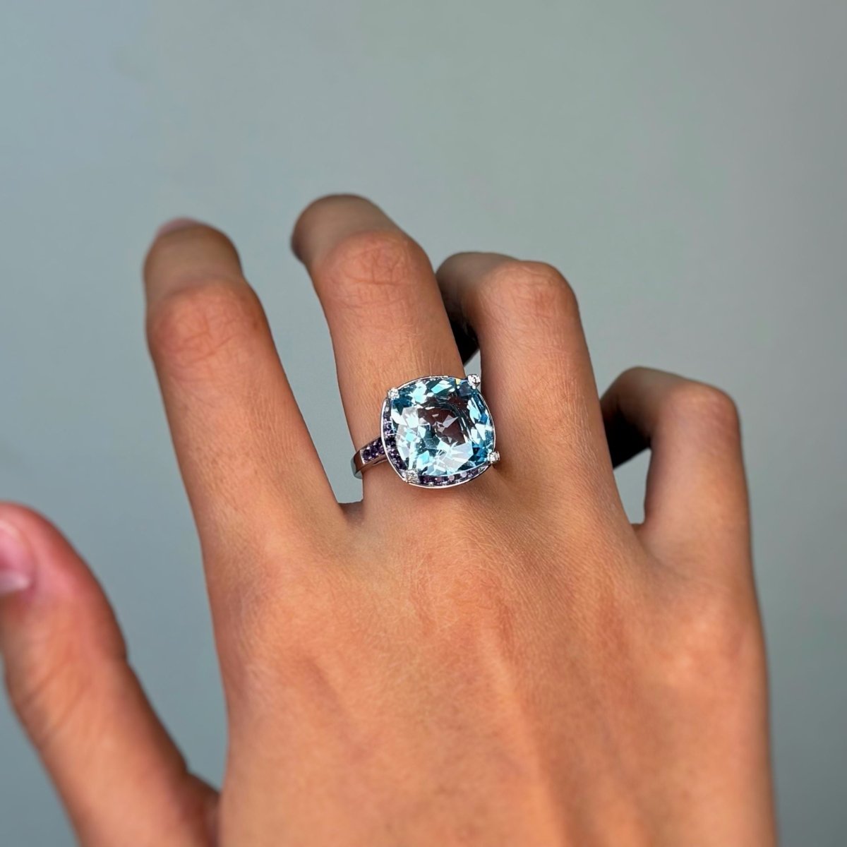 Bague Or Blanc Couleur d'Amour - MAUBOUSSIN - Castafiore