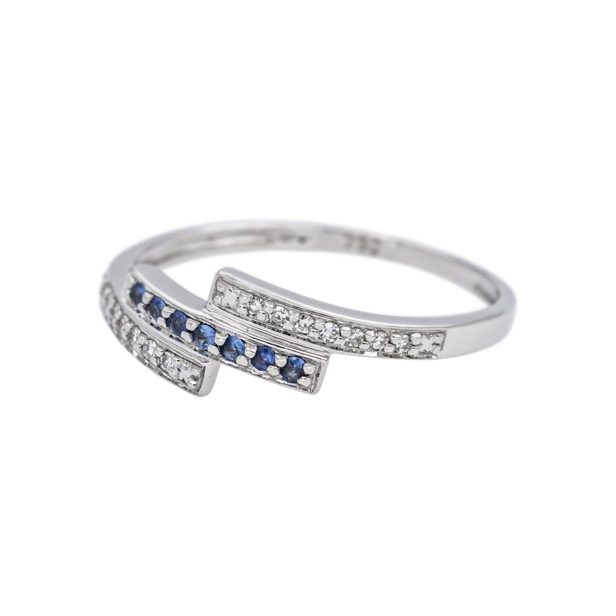 Bague Or blanc Diamant - Castafiore