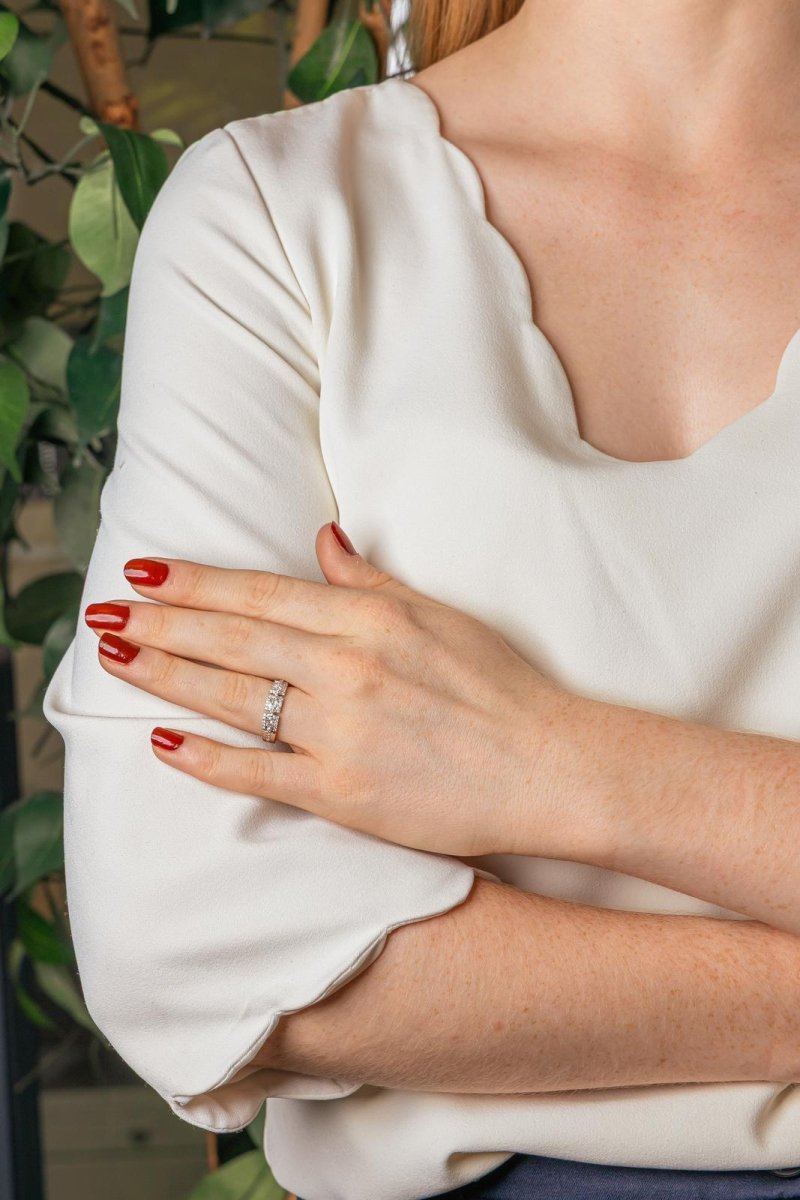 Bague Or blanc Diamant - Castafiore