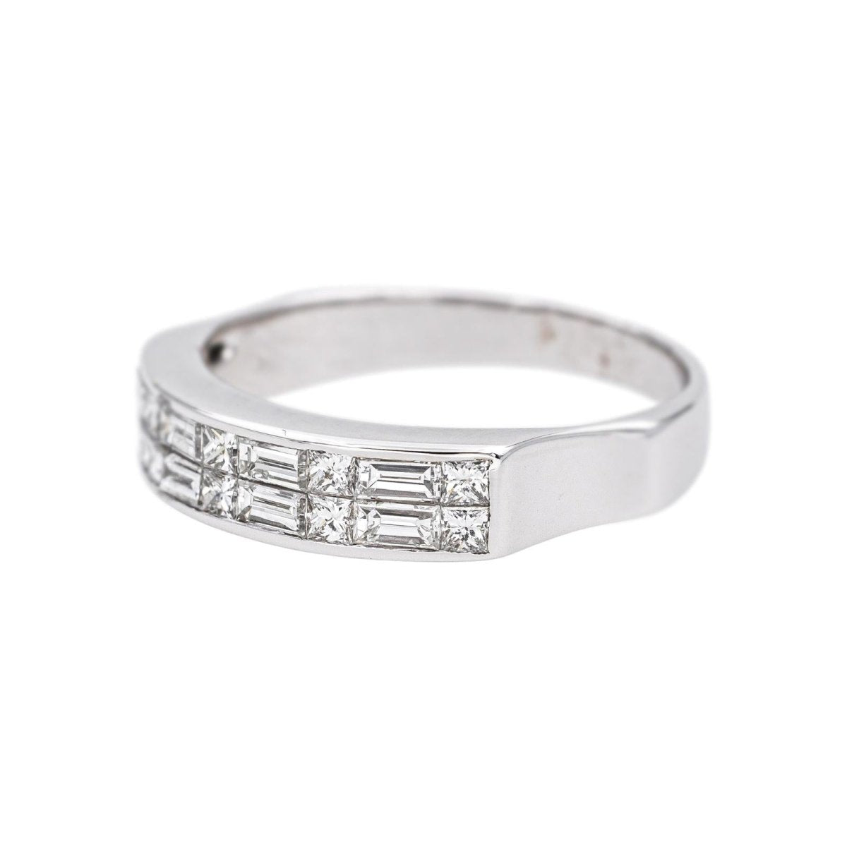 Bague Or blanc Diamant - Castafiore