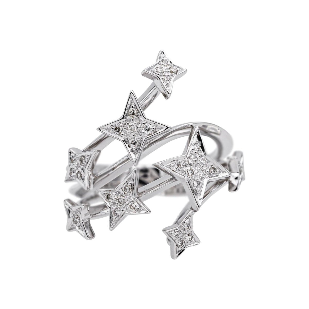 Bague Or blanc Diamant - Castafiore