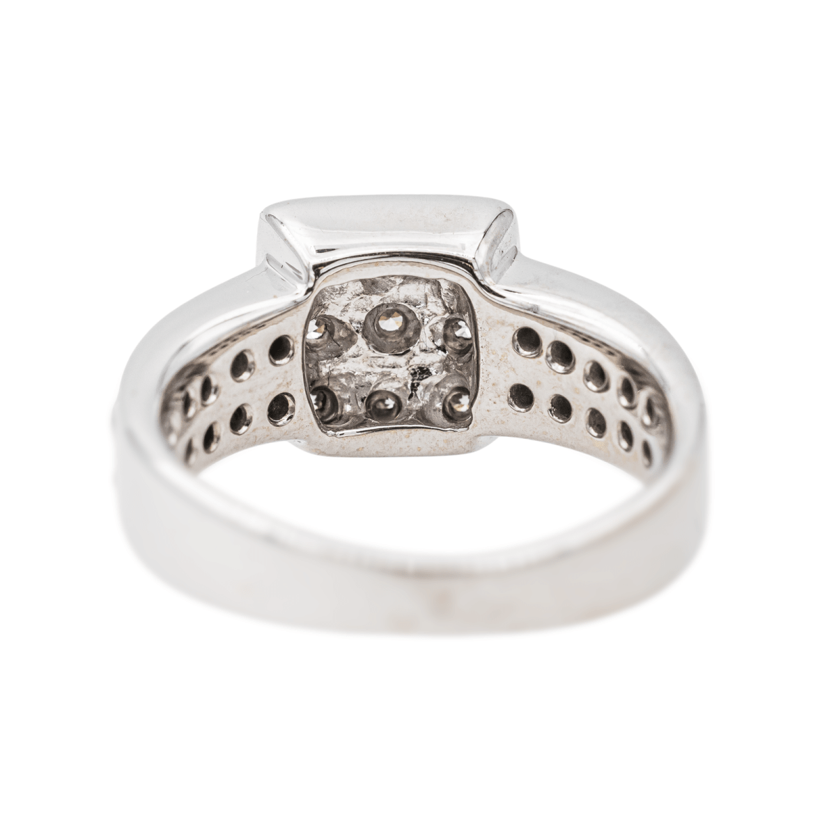 Bague Or blanc Diamant - Castafiore