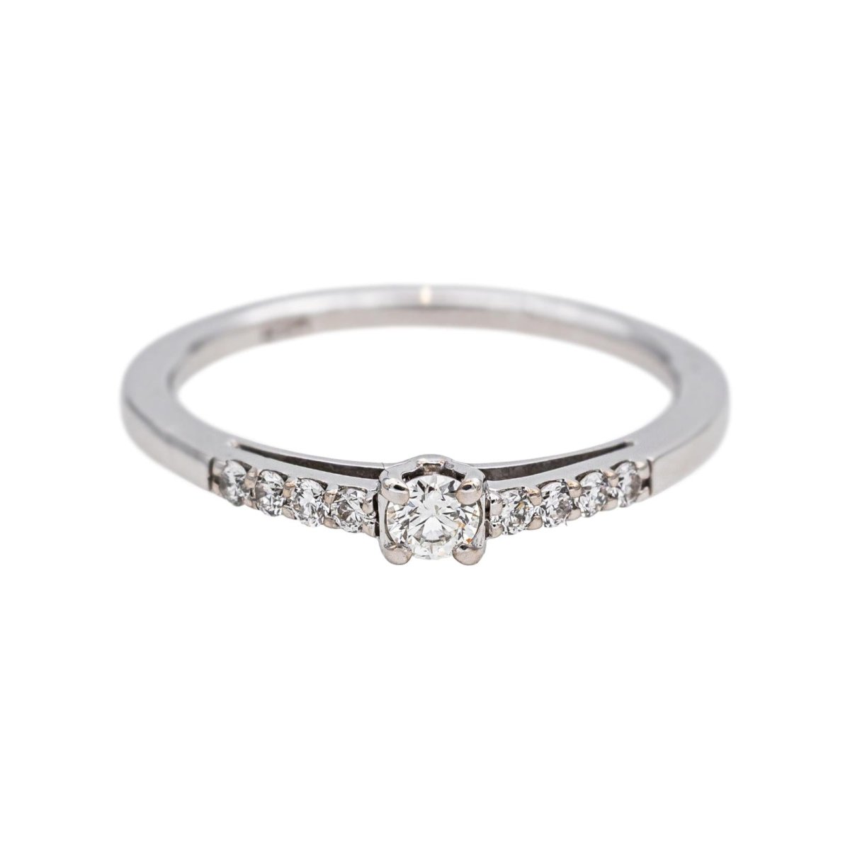Bague Or blanc Diamant - Castafiore
