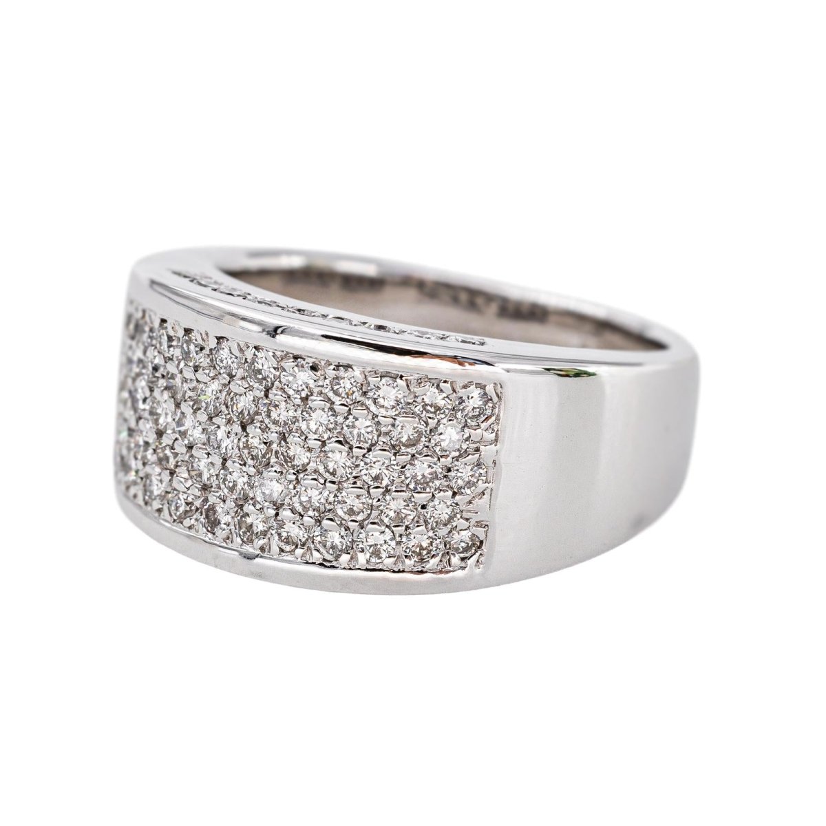 Bague Or blanc Diamant - Castafiore