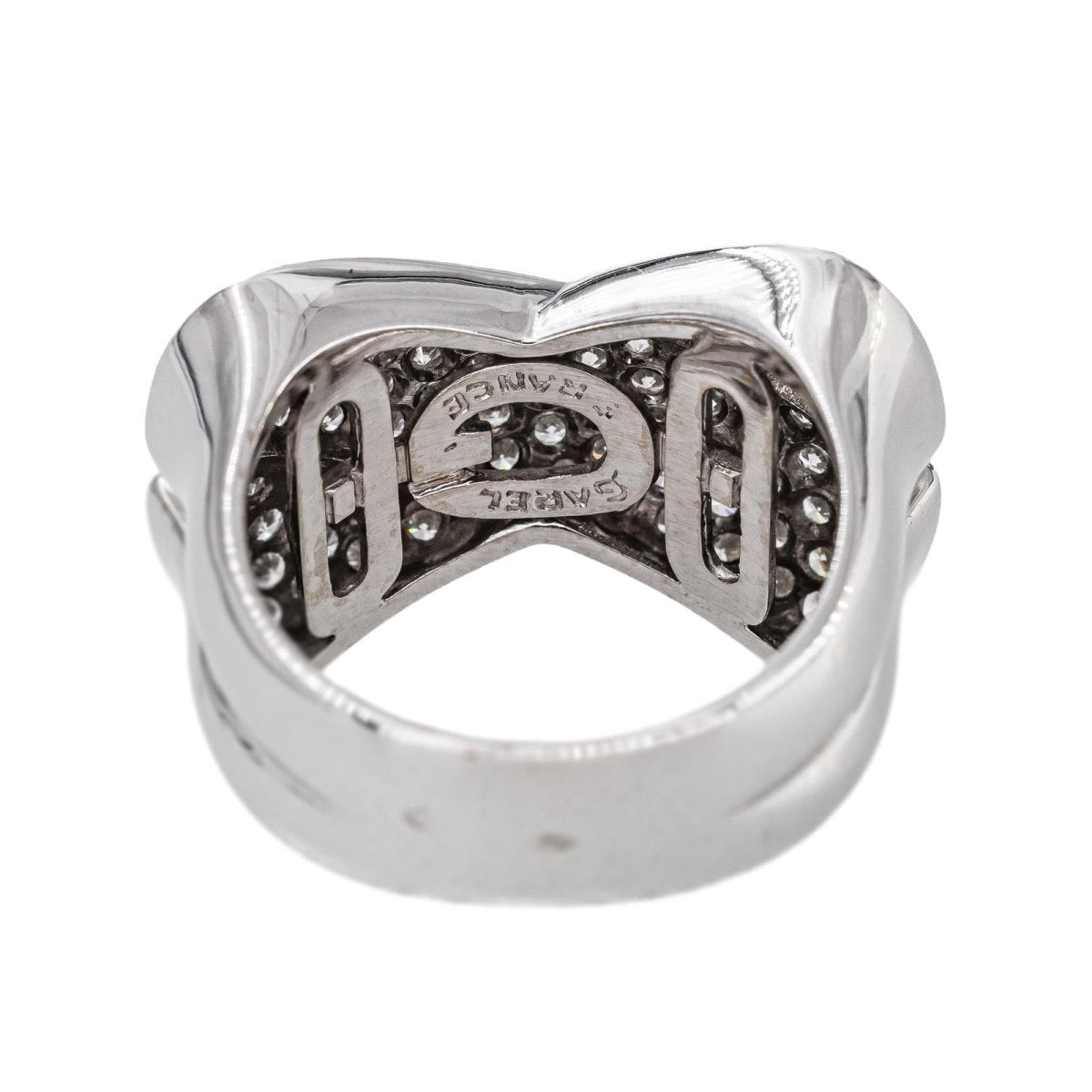 Bague Or blanc Diamant - Castafiore