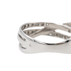 Bague Or blanc Diamant - Castafiore