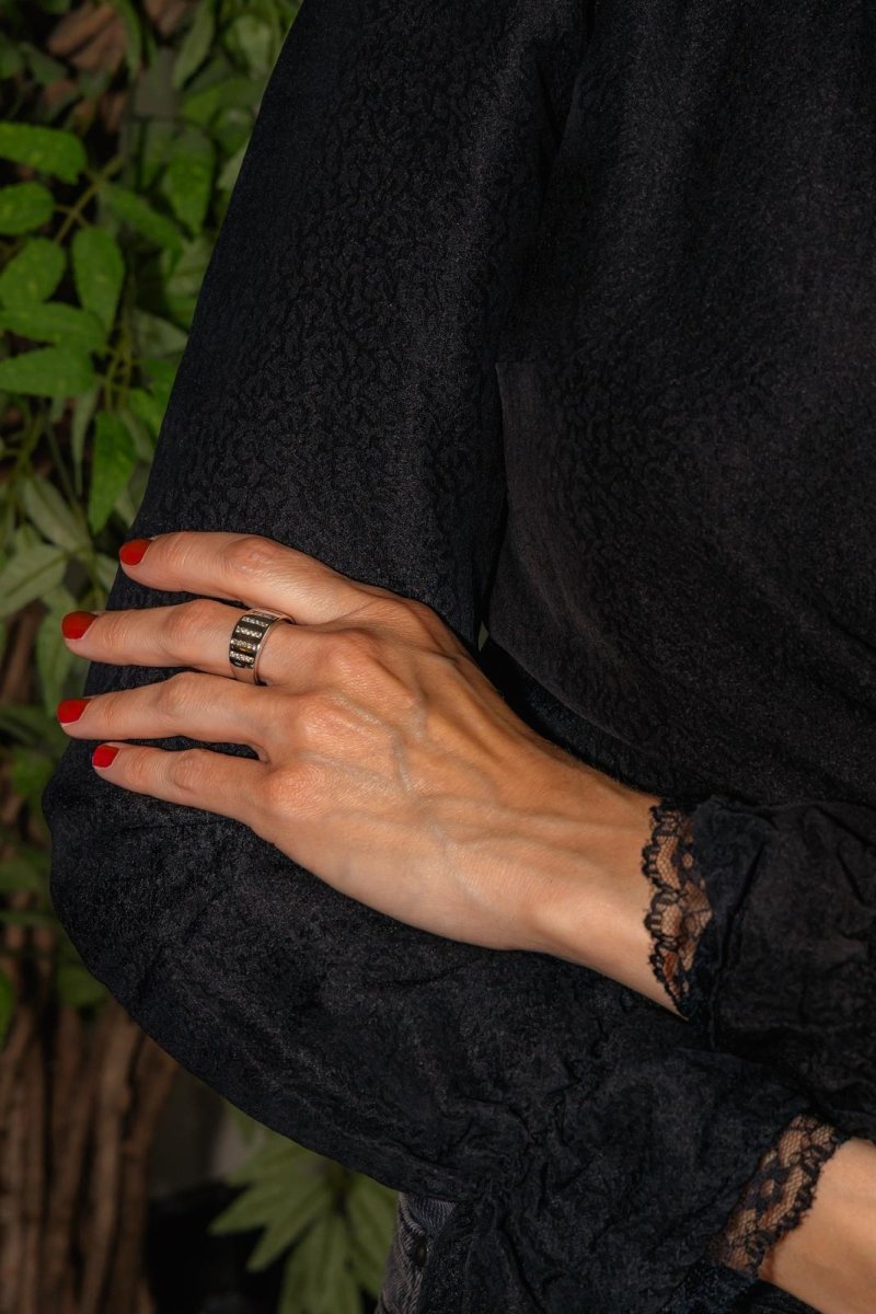 Bague Or blanc Diamant - Castafiore