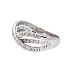 Bague Or blanc Diamant - Castafiore