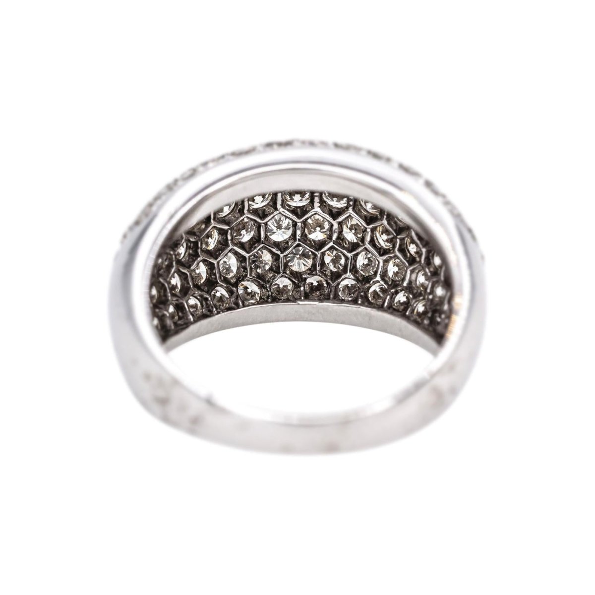 Bague Or blanc Diamant - Castafiore