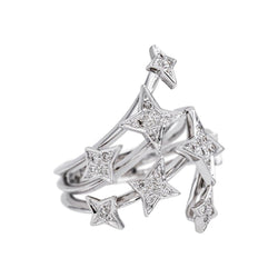 Bague Or blanc Diamant - Castafiore