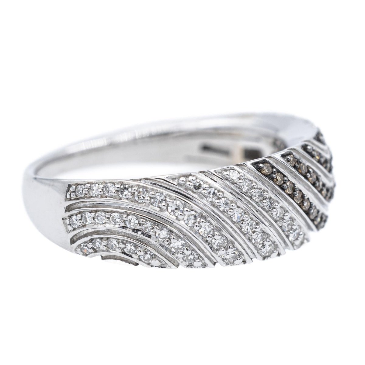 Bague Or blanc Diamant - Castafiore