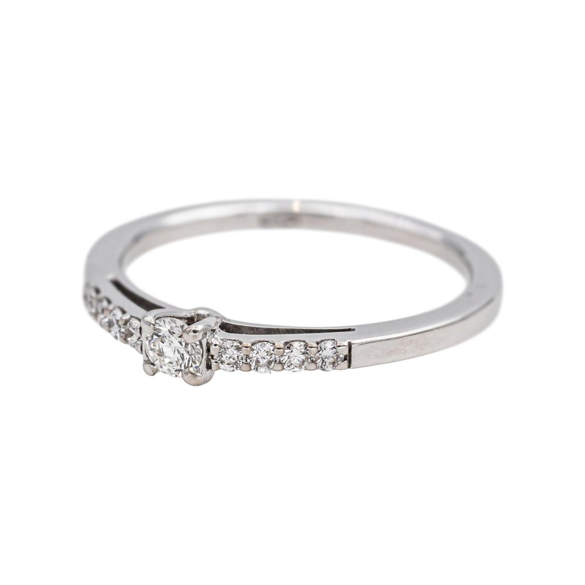 Bague Or blanc Diamant - Castafiore
