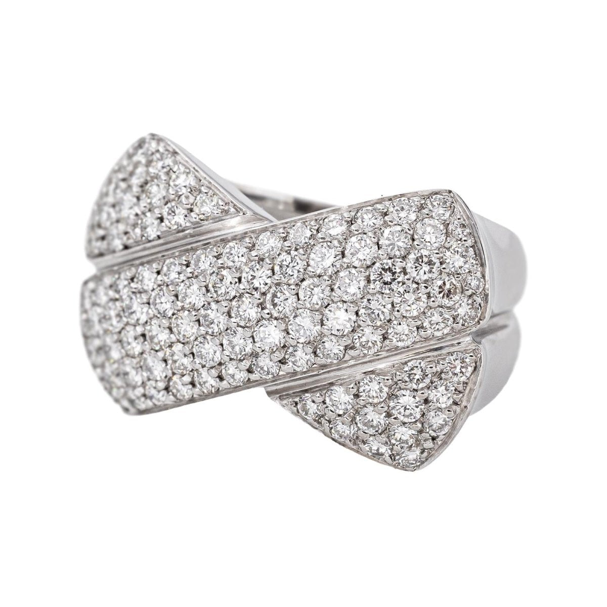 Bague Or blanc Diamant - Castafiore
