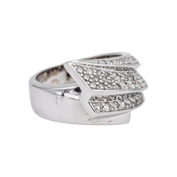 Bague Or blanc Diamant - Castafiore