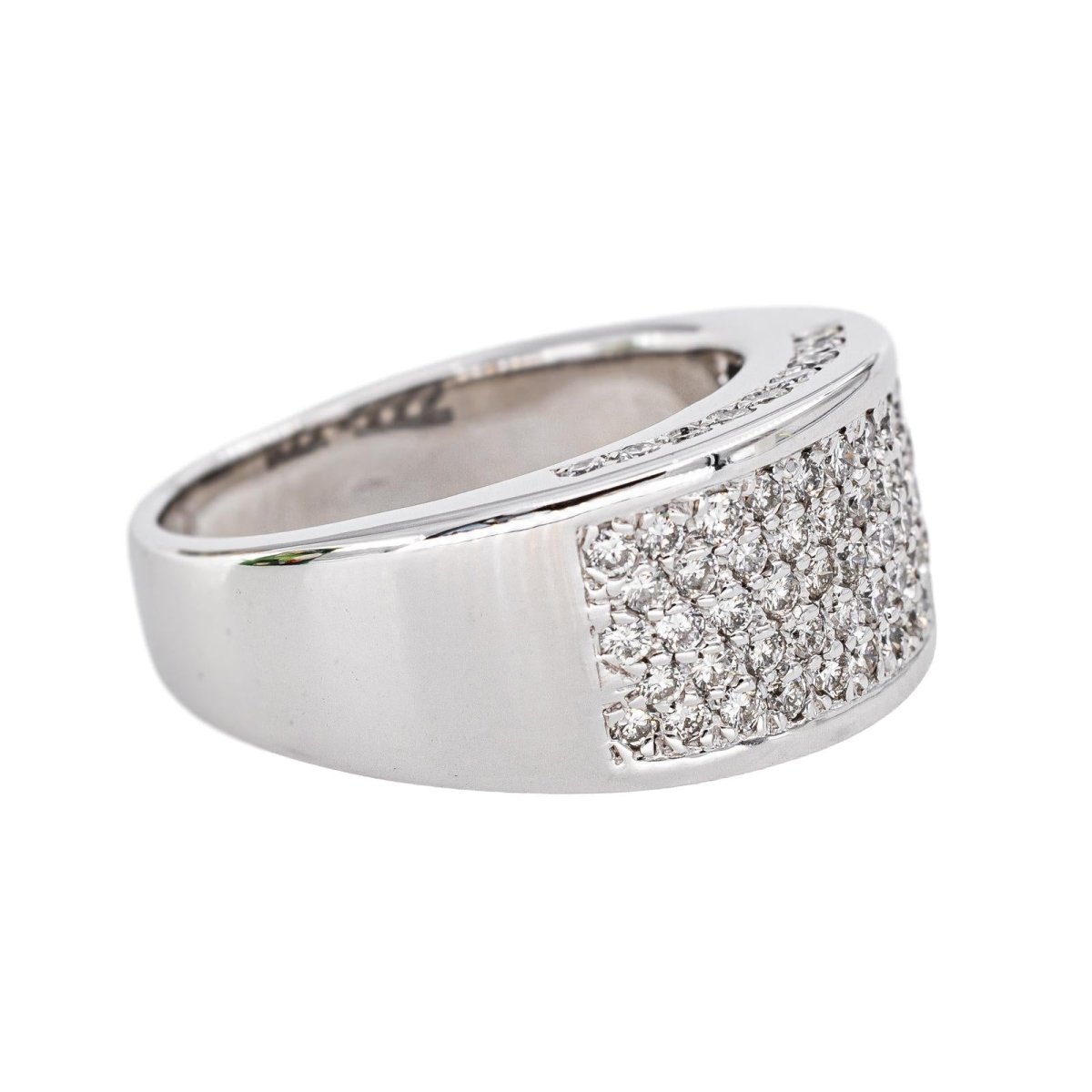 Bague Or blanc Diamant - Castafiore