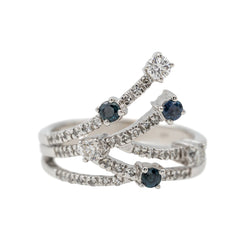 Bague Or blanc Diamant - Castafiore