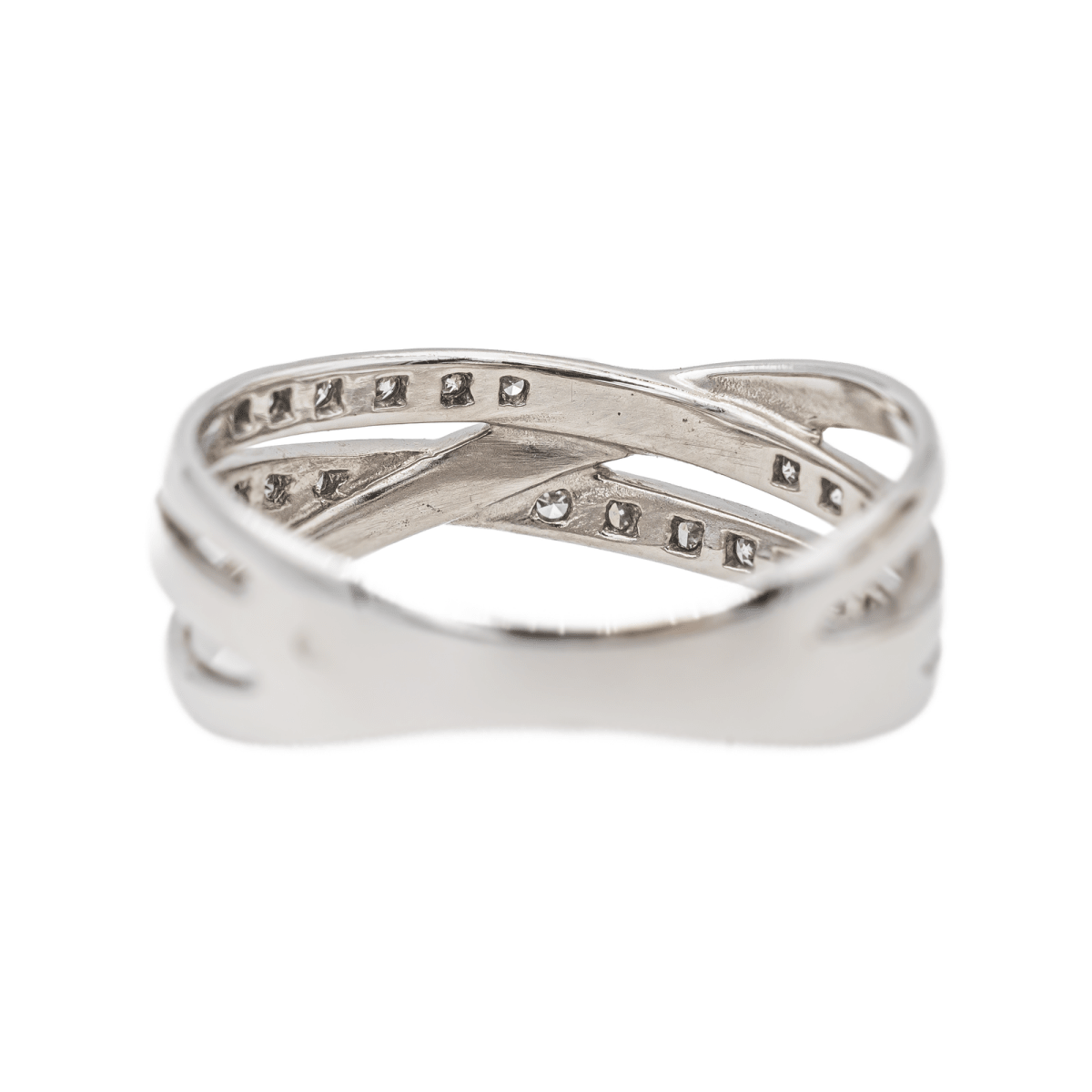 Bague Or blanc Diamant - Castafiore