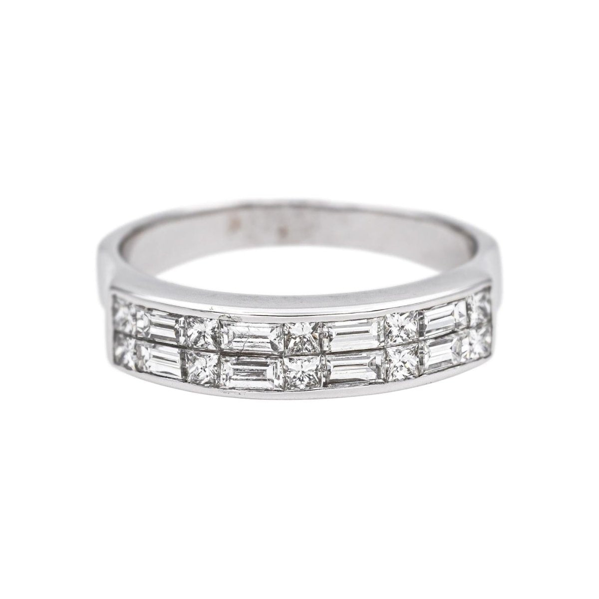 Bague Or blanc Diamant - Castafiore