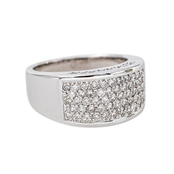 Bague Or blanc Diamant - Castafiore