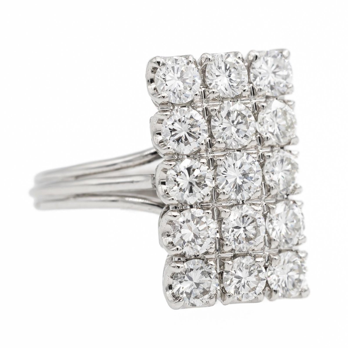 Bague Or blanc Diamant - Castafiore