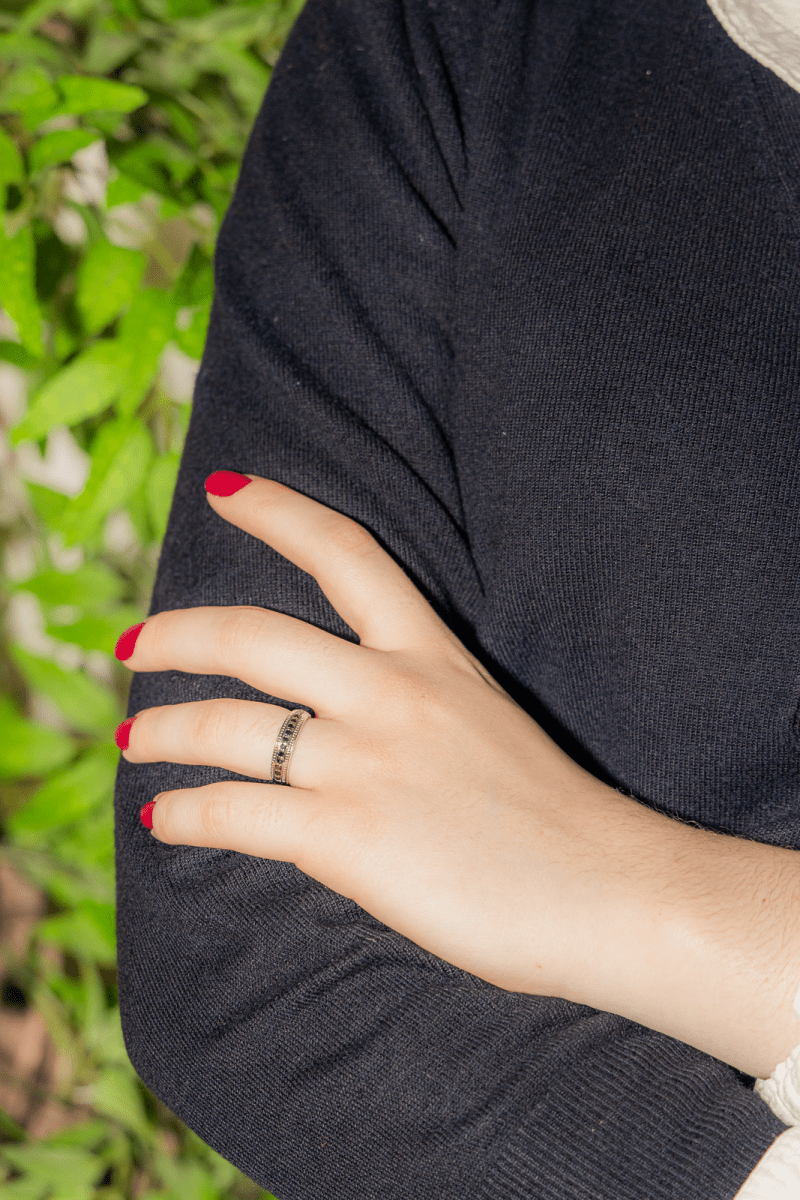 Bague Or blanc Diamant - Castafiore