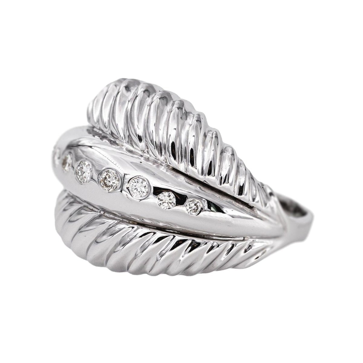 Bague Or blanc Diamant - Castafiore
