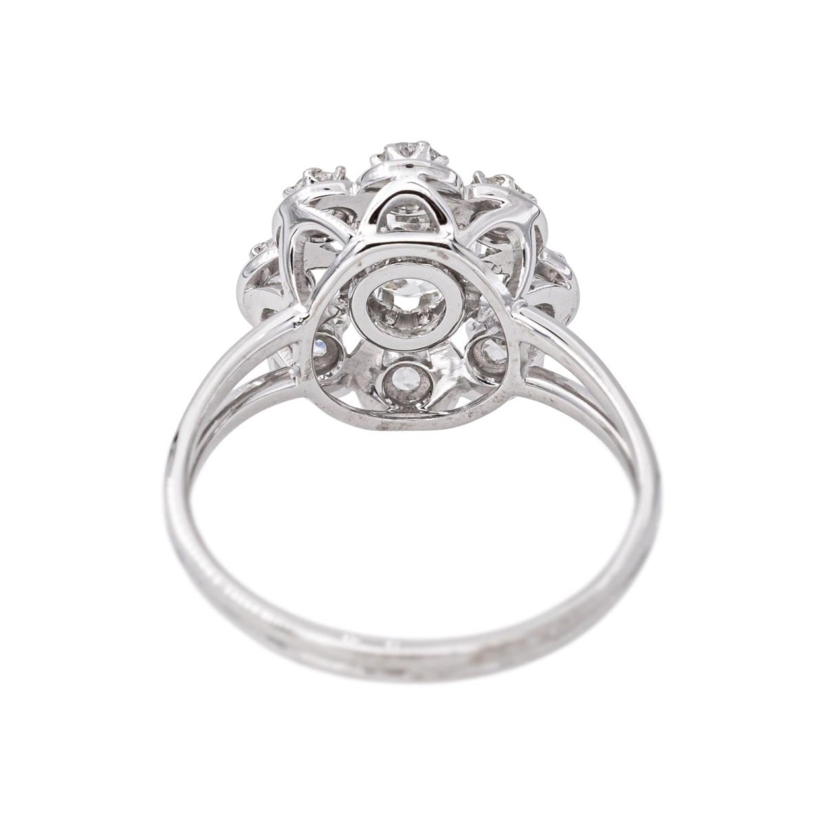 Bague Or blanc Diamant - Castafiore