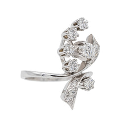 Bague Or blanc Diamant - Castafiore