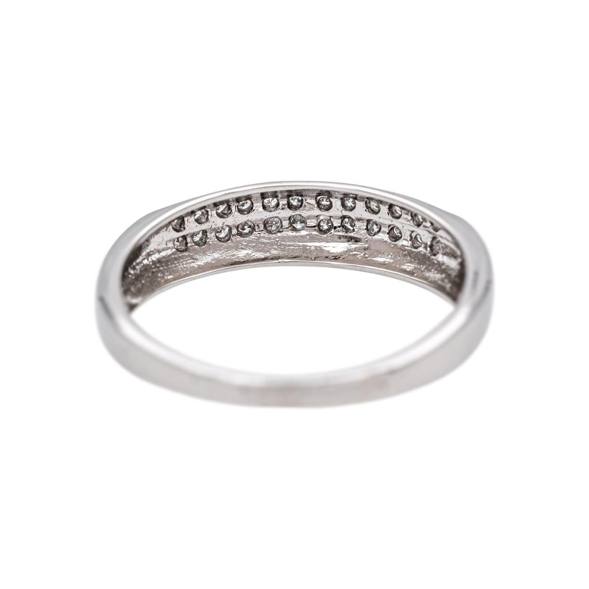 Bague Or blanc Diamant - Castafiore