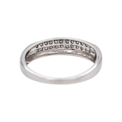 Bague Or blanc Diamant - Castafiore