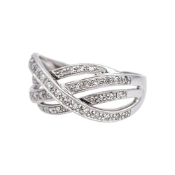 Bague Or blanc Diamant - Castafiore