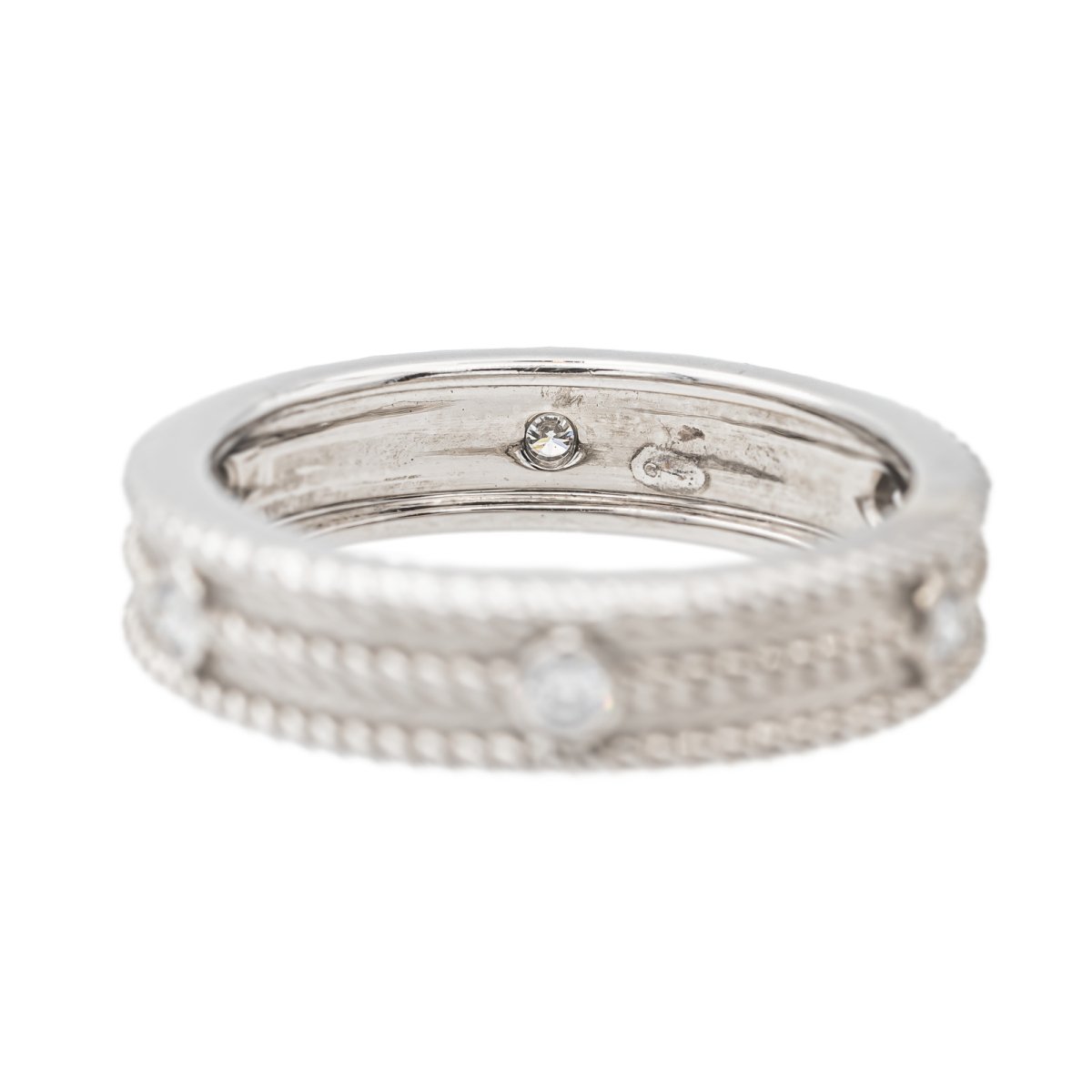 Bague Or blanc Diamant - Castafiore