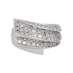 Bague Or blanc Diamant - Castafiore