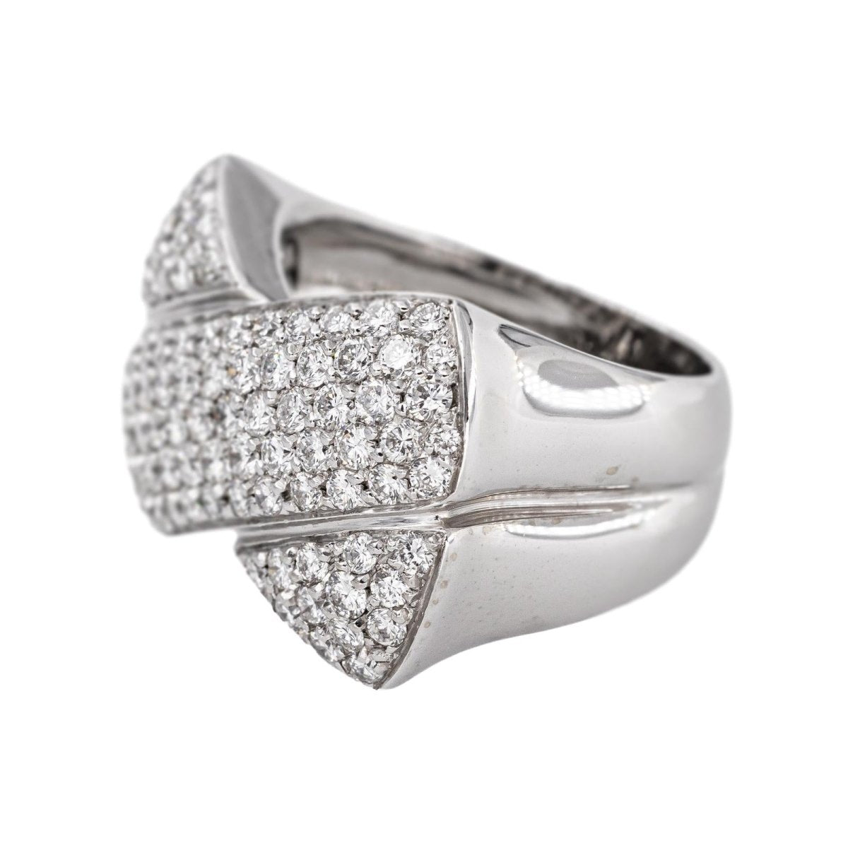 Bague Or blanc Diamant - Castafiore