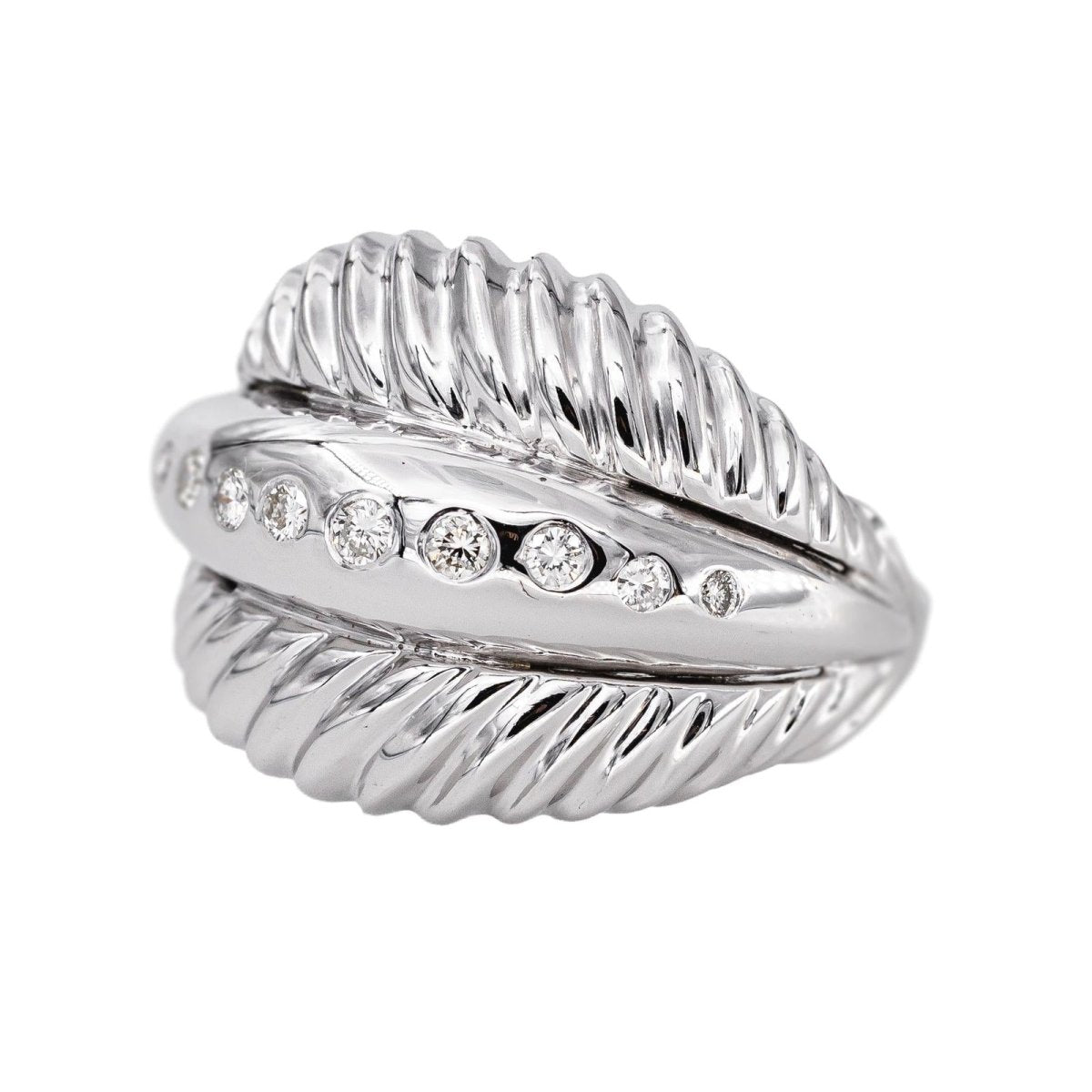 Bague Or blanc Diamant - Castafiore