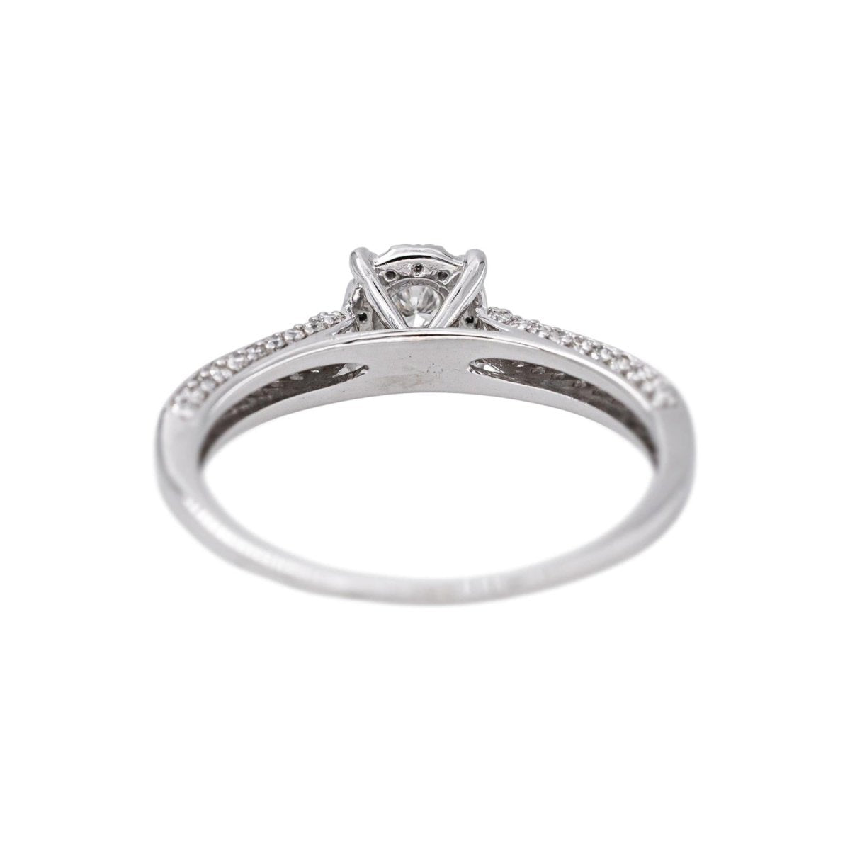 Bague Or blanc Diamant - Castafiore